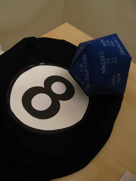 Get Your Fortunes Ready with a DIY Magic 8 Ball Halloween Costume